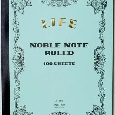 Life Noble Notebook (A4, Lined)