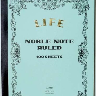 Life Noble Notebook (A4, Lined)