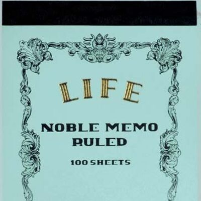 Life Noble Memo-Pad (B7, Lined)
