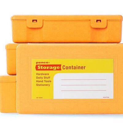 Penco Storage Container // Set of 4 // Yellow