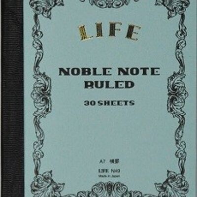 Life Noble Notebook (A7, Lined)