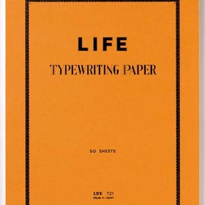 Life Typing Paper, A4