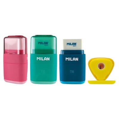 Milan // Tri Sharpener & Eraser