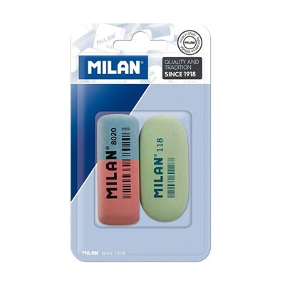 Milan // 8020 Eraser + 118 Eraser