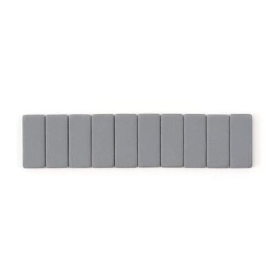Blackwing Pencil Erasers Grey (10 pieces)