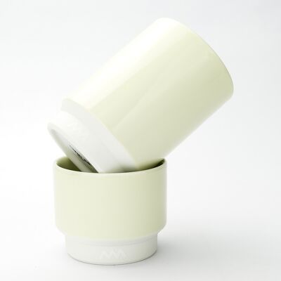 Asemi Hasami Cups Large - Light Green