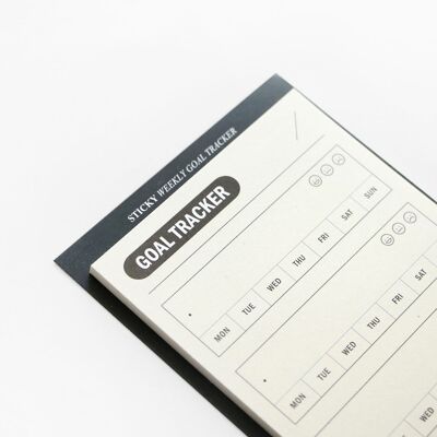 Iconic Sticky Pad - Weekly Goal Tracker