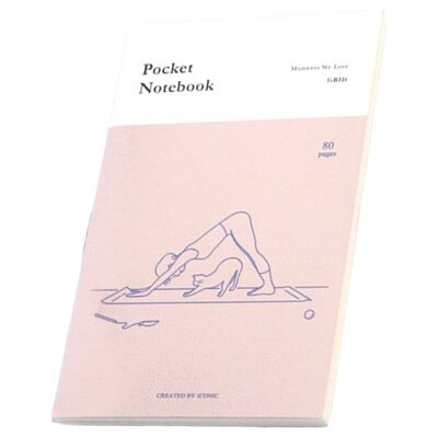 Iconic Pocket Notebook - Grid - Yoga