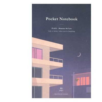 Iconic Pocket Notebook - Plain - Evening