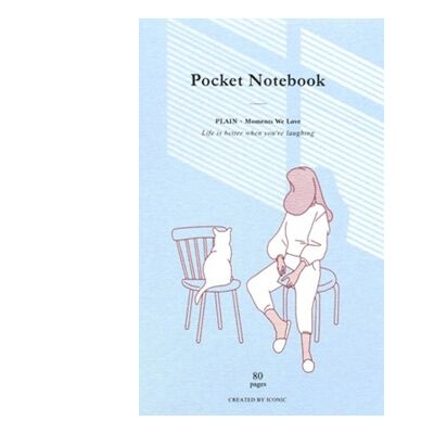 Iconic Pocket Notebook - Plain- Laundry Room