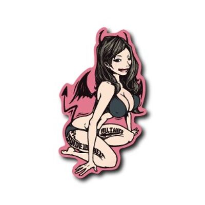 B-Side Label Sticker - Anime - Sexy Devil