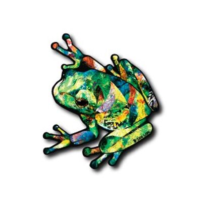 B-Side Label Sticker - Force of Nature - Frog