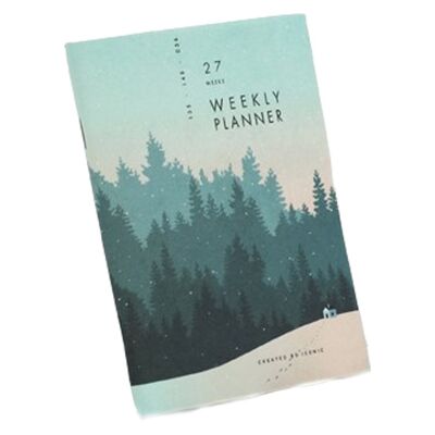 Iconic A6 Weekly Planner v.3 - Cottage