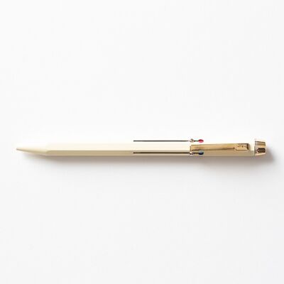 Basic Utility 4-Colour Ballpoint Pen - Beige