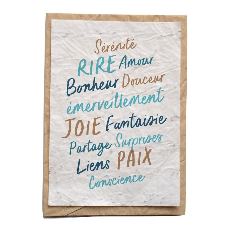 PP08 - Blue Wonder Plantable Card