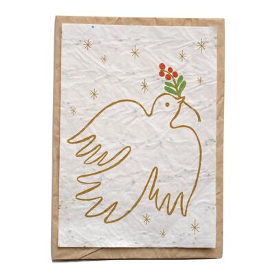BA18 - Colombe planting card
