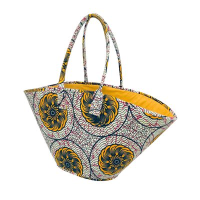 Diegue Wax - Borsa tote arancione