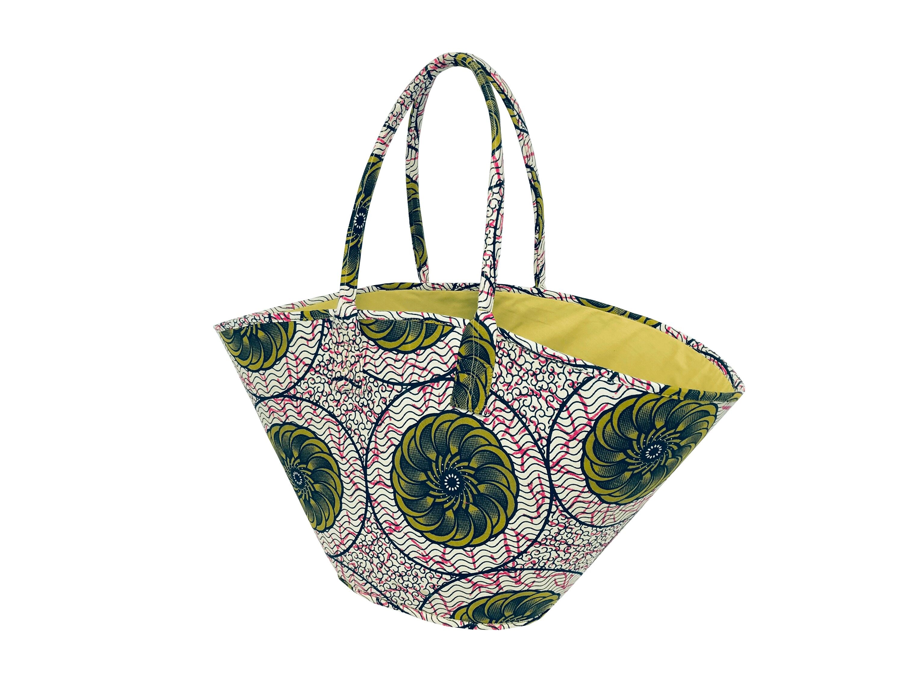 Diegue Wax - Borsa tote color kaki