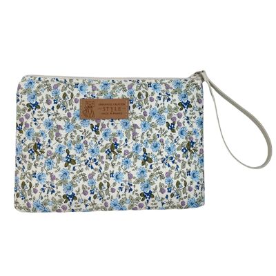 Pochette M, Louise bleu