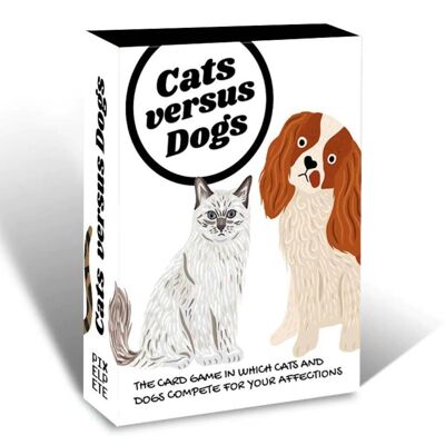 Cats versus Dogs - A card game for pet lovers who cannot