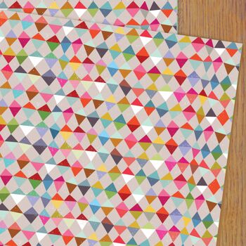 Papier d'emballage cadeau diamants WP97 1