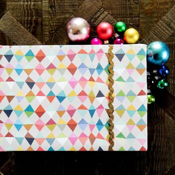 Papier d'emballage cadeau diamants WP97 5