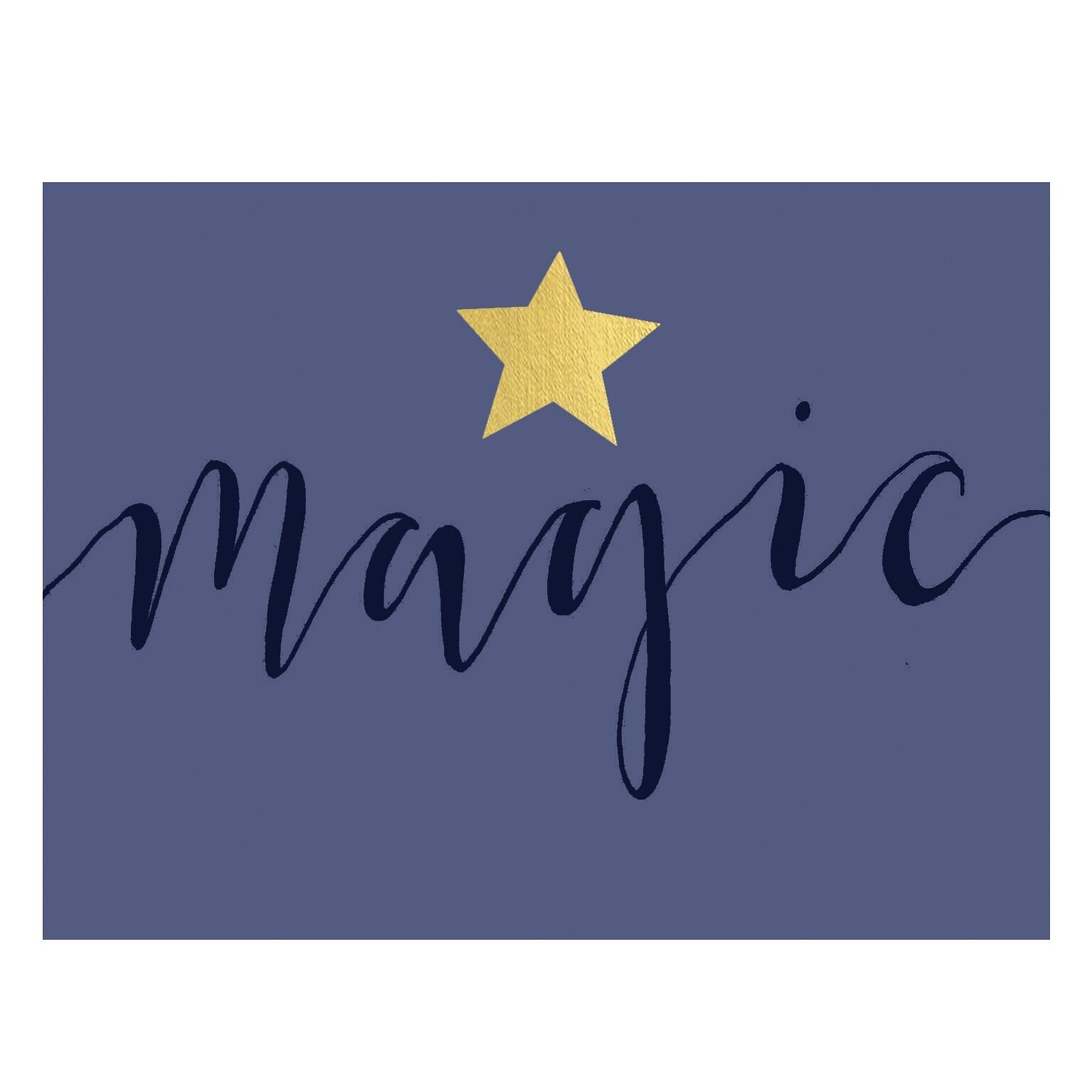 KBW04 Magic Mini Card con lamina d'oro