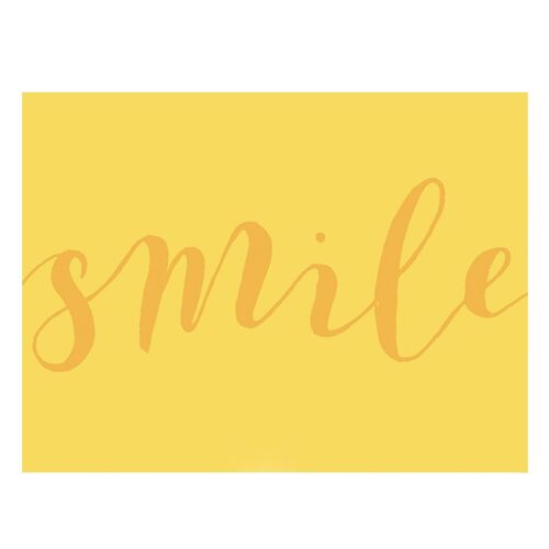 KBW17 Mini Smile Greetings Card