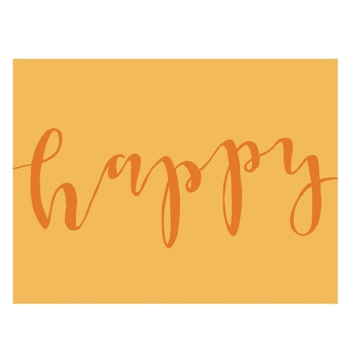 KBW18 Mini Happy Greetings Card