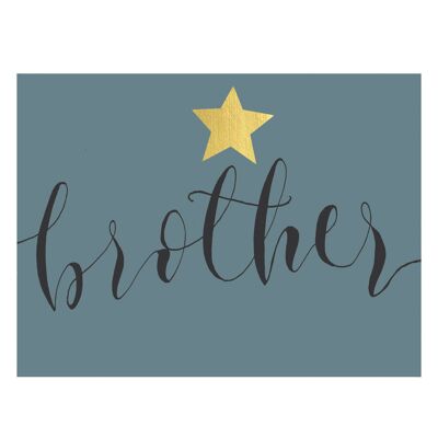 KBW08 Mini card Brother con lamina d'oro