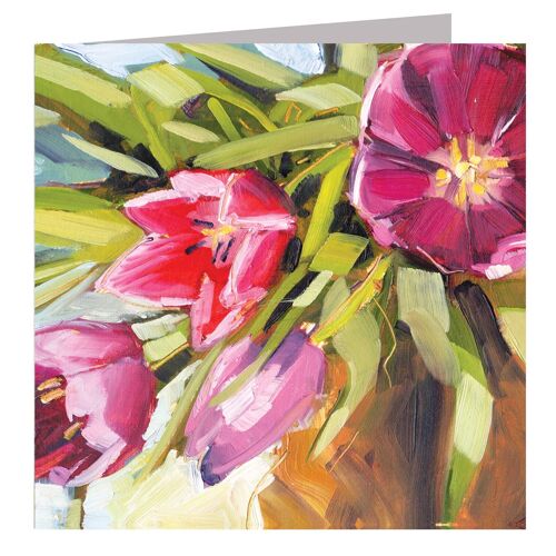 SF13 Tulips Greetings Card