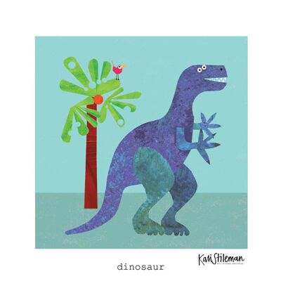 PR14 Dinosaure Impression artistique
