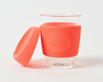 Tasses à café en verre réutilisables Neon Kactus 12 oz - Dream Believer 2