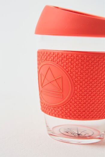 Tasses à café en verre réutilisables Neon Kactus 12 oz - Dream Believer 3