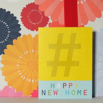 STW15 Mini Hashtag Happy New Home Card 4