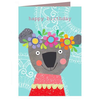 Carte d'anniversaire ZAS09 Koala