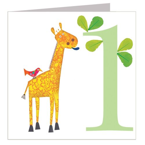 Z1 One Giraffe Card