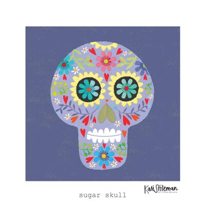 PR10 Sugar Skull Art Print