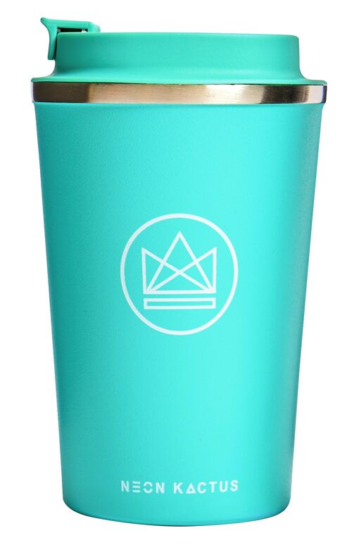 Neon Kactus Insulated Coffee Cup 12oz - Free Spirit