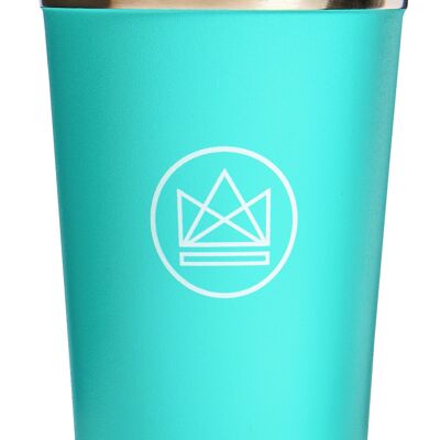 Isolierte Kaffeetasse Neon Kactus 12oz - Free Spirit