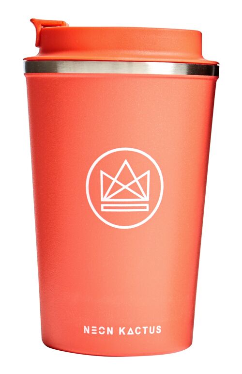 Neon Kactus Insulated Coffee Cup 12oz - Free Dream Believer
