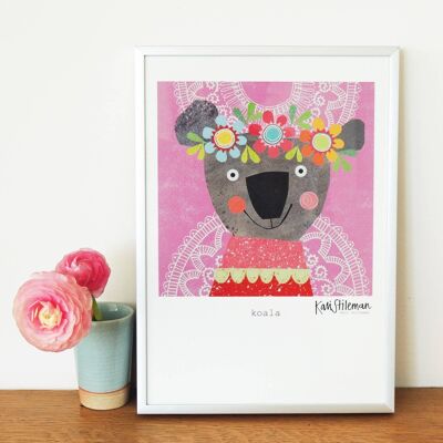 PR02 Koala Art Print