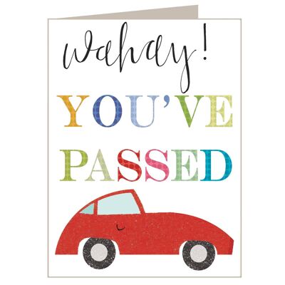 TW53 Mini You've Passed Card
