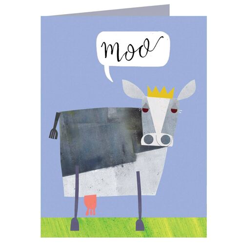 TW39 Mini Moo Greetings Card