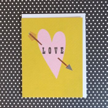 TW44 Mini carte de vœux d'amour 6