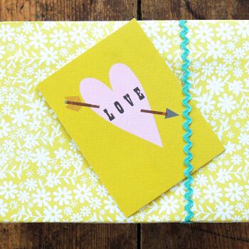 TW44 Mini carte de vœux d'amour 4