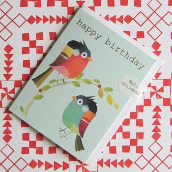 Carte d'anniversaire TW203 Mini Birdie 3