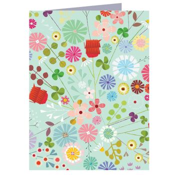 Mini carte florale WTW98 1