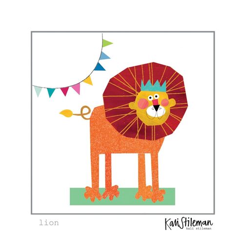 PR29 Lion Art Print