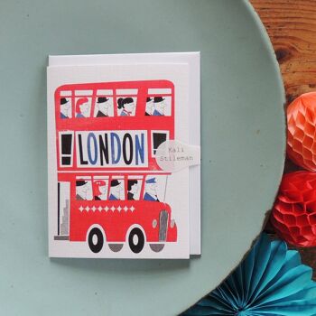 LN04 Mini carte de bus de Londres 2